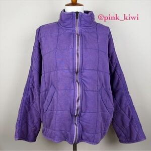 Free People Dolman Quilted Jacket